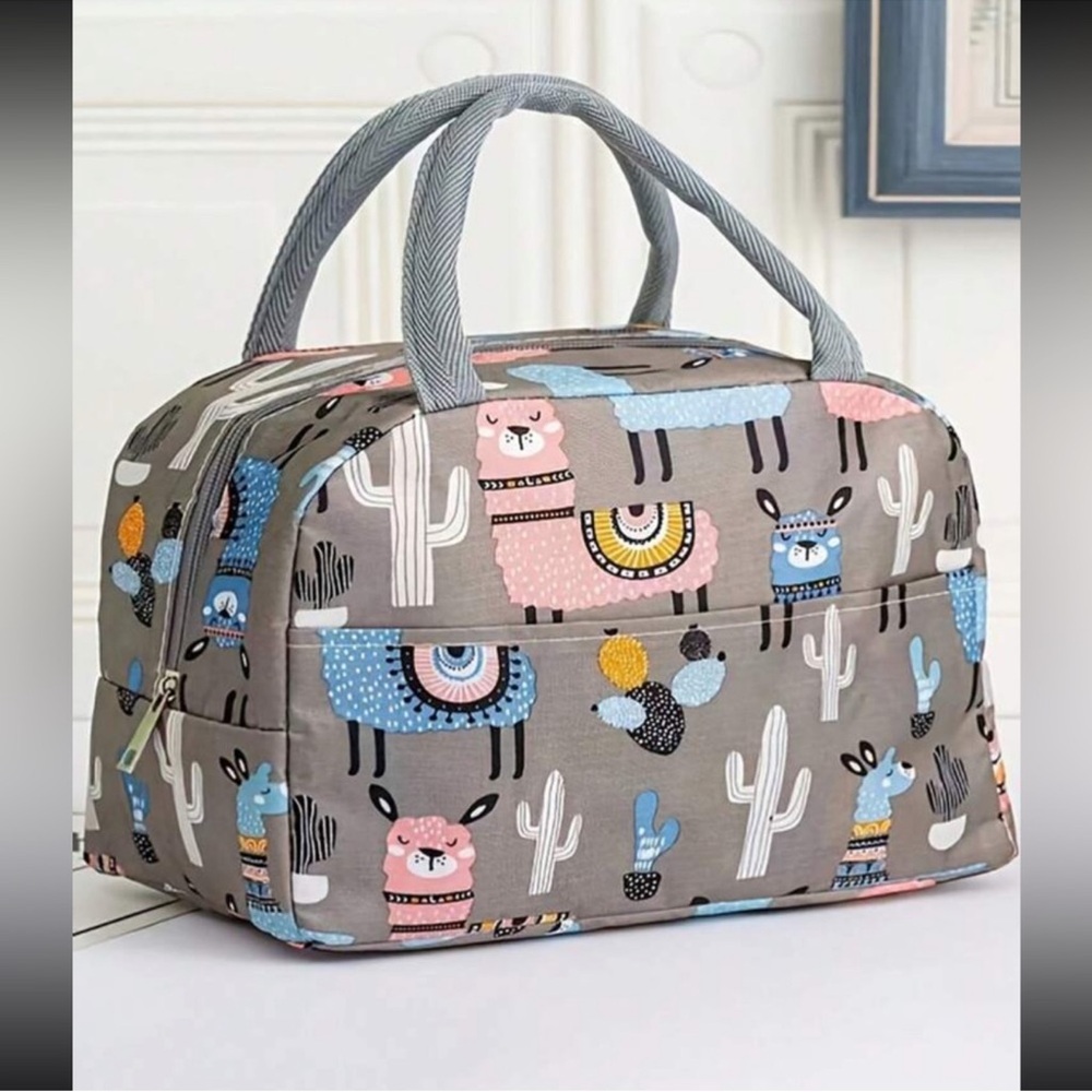 NWT Thermal Llama Lunch Bag – Fun, Practical & Colorful